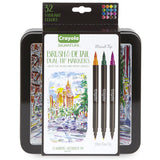 Crayola Signature Brush & Detail Dual-Tip Markers