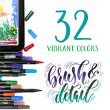 Crayola Signature Brush & Detail Dual-Tip Markers