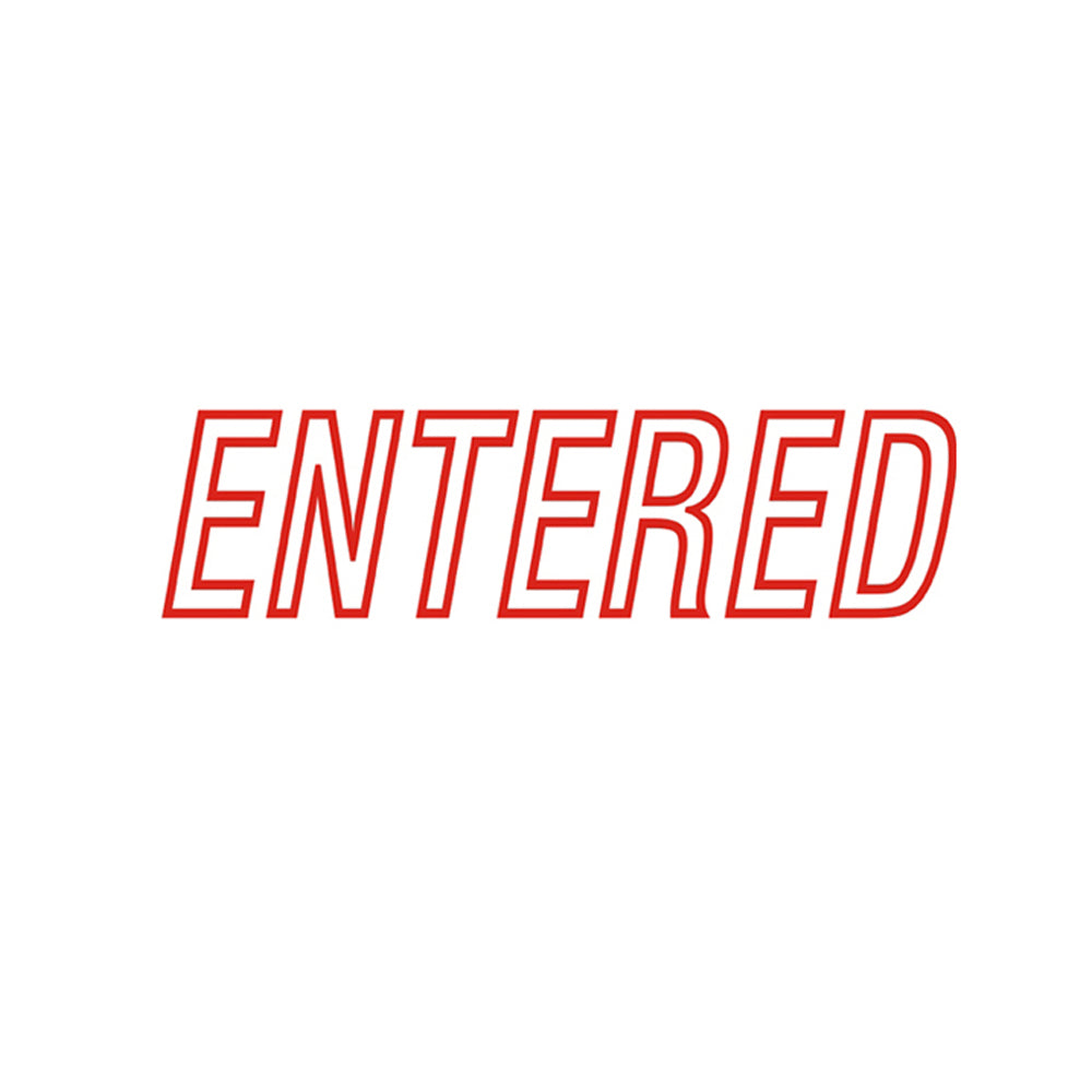 Deskmate Self Inking Stamp - Entered