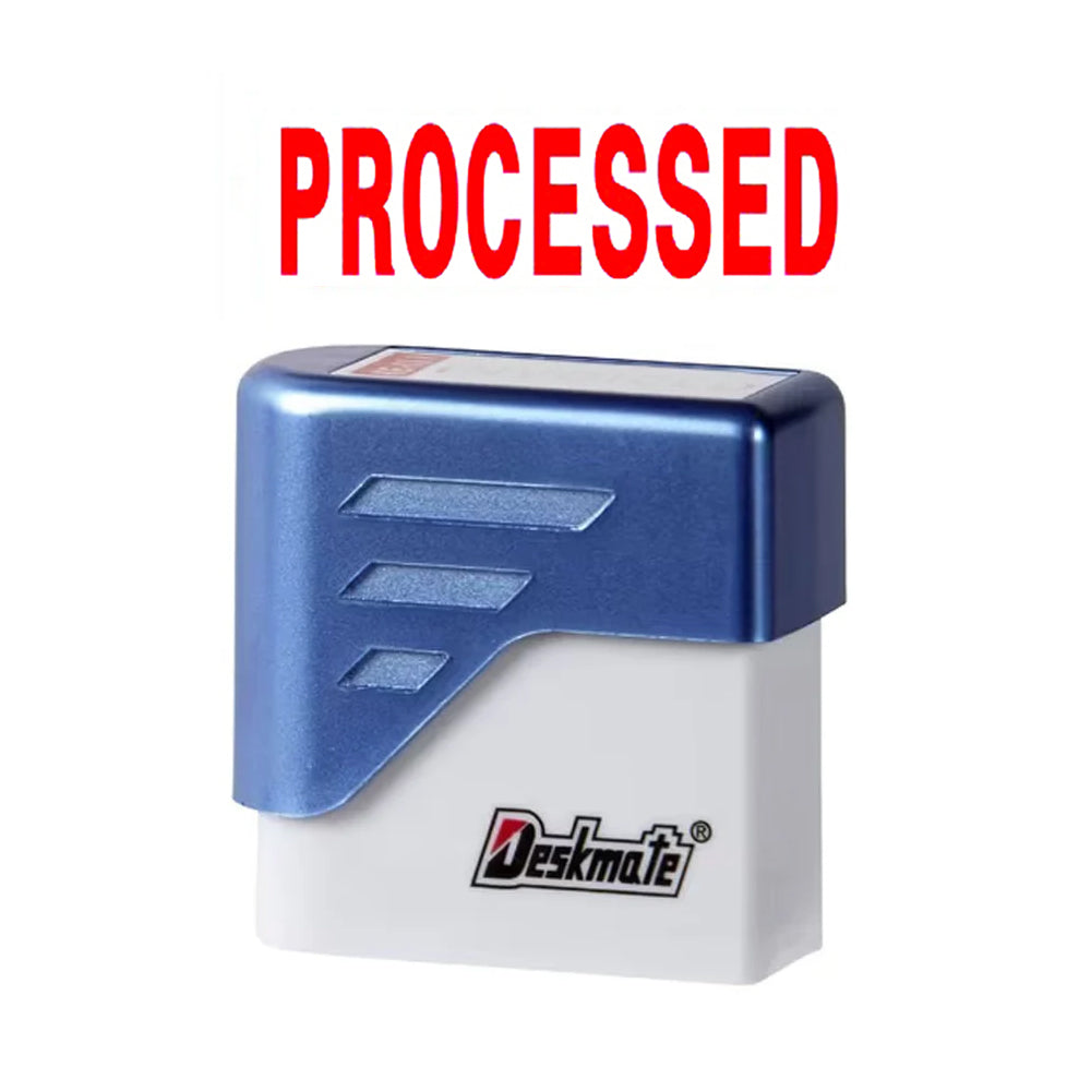 Deskmate Self Inking Stamp - Processed