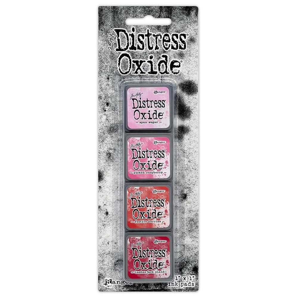 Tim Holtz Distress Oxide Mini Ink Pad Set - Kit #1 Pinks
