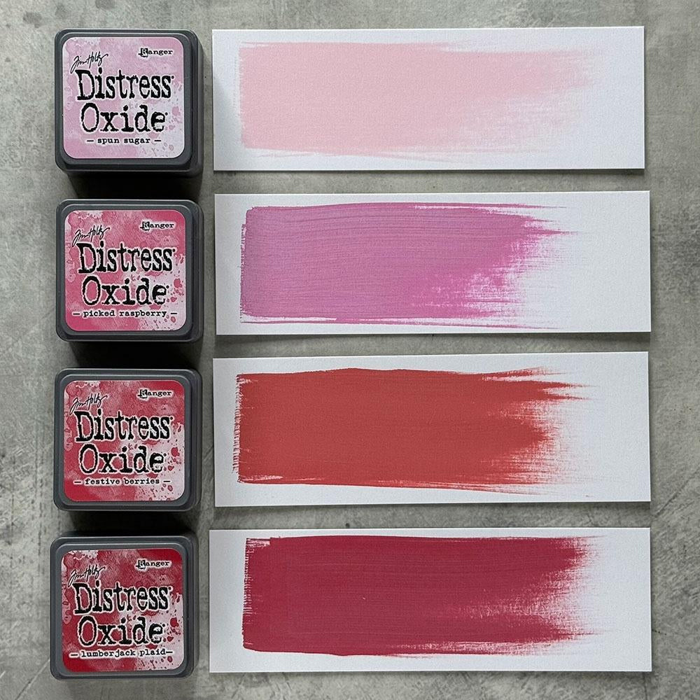 Tim Holtz Distress Oxide Mini Ink Pad Set - Kit #1 Pinks