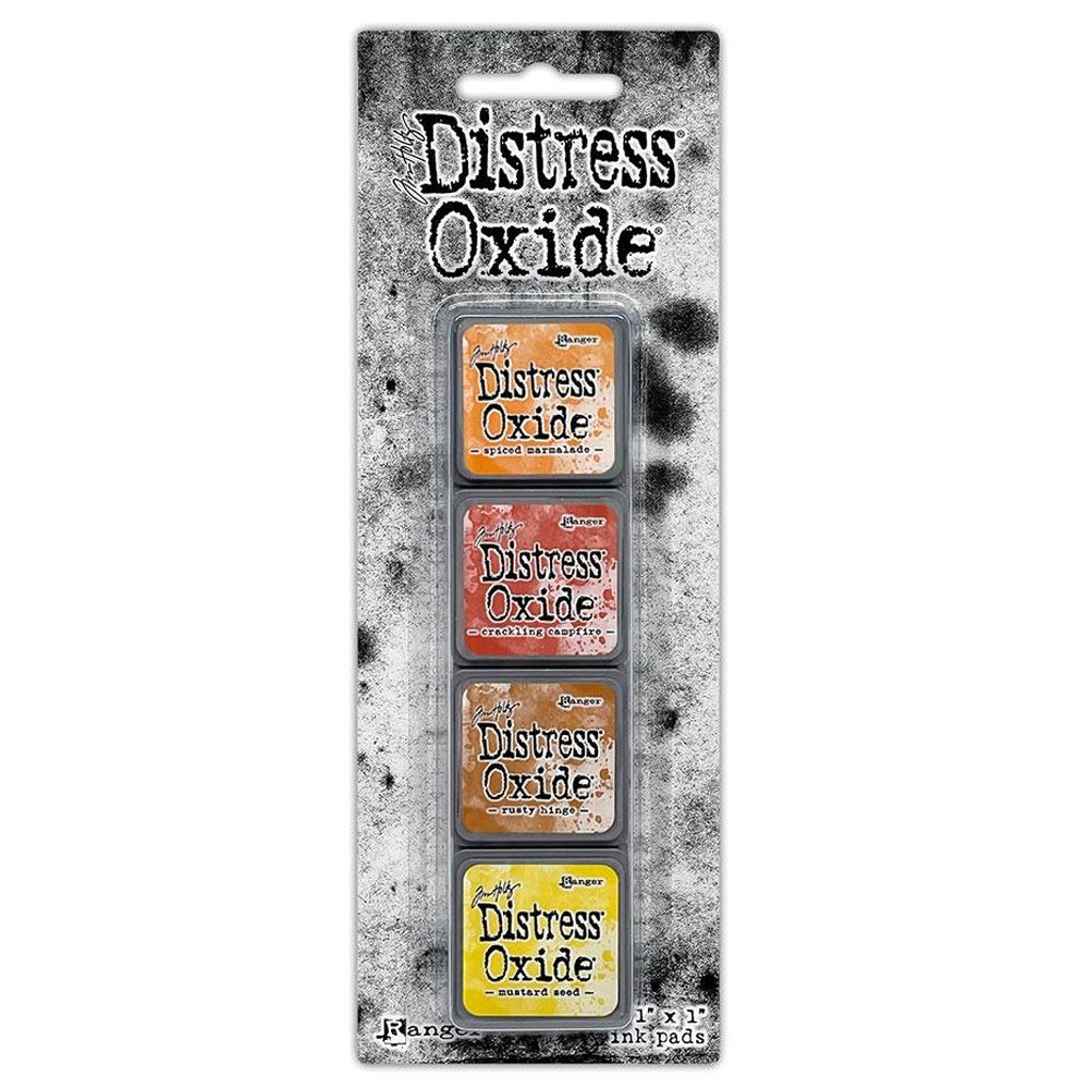 Tim Holtz Distress Oxide Mini Ink Pad Set - Kit #2 Oranges