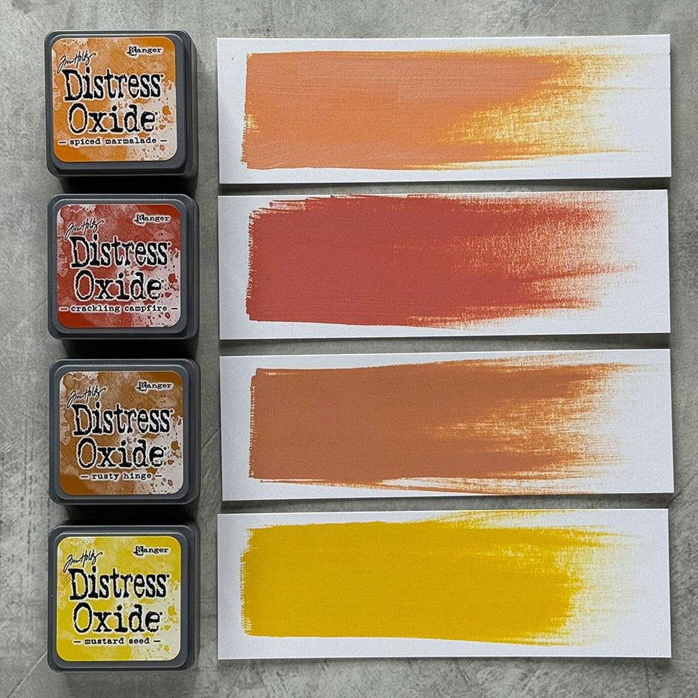 Tim Holtz Distress Oxide Mini Ink Pad Set - Kit #2 Oranges