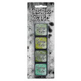 Tim Holtz Distress Oxide Mini Ink Pad Set - Kit #3 Greens