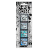 Tim Holtz Distress Oxide Mini Ink Pad Set - Kit #4 Blues