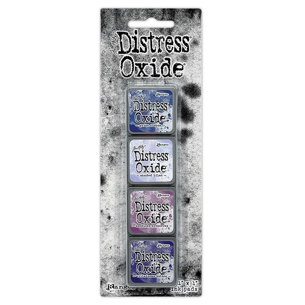 Tim Holtz Distress Oxide Mini Ink Pad Set - Kit #5 Purples