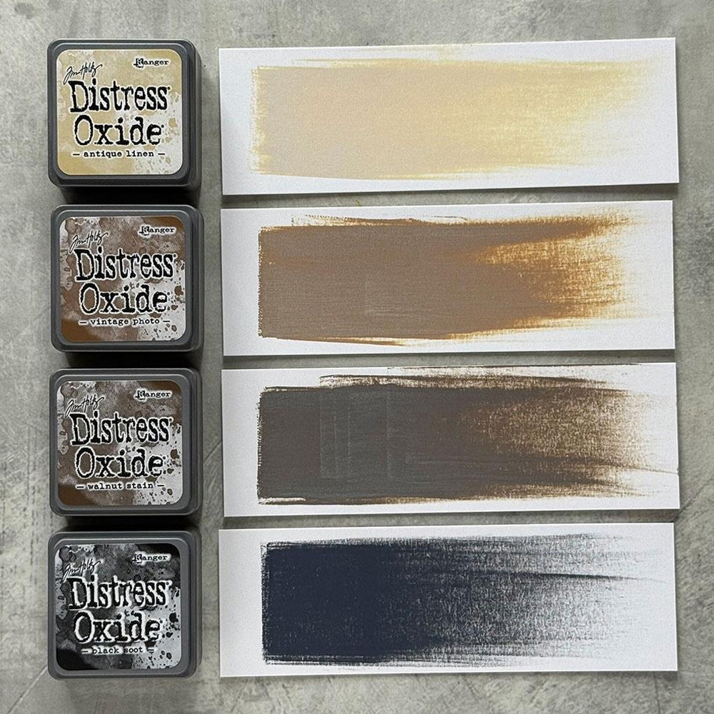 Tim Holtz Distress Oxide Mini Ink Pad Set - Kit #6 Neutrals