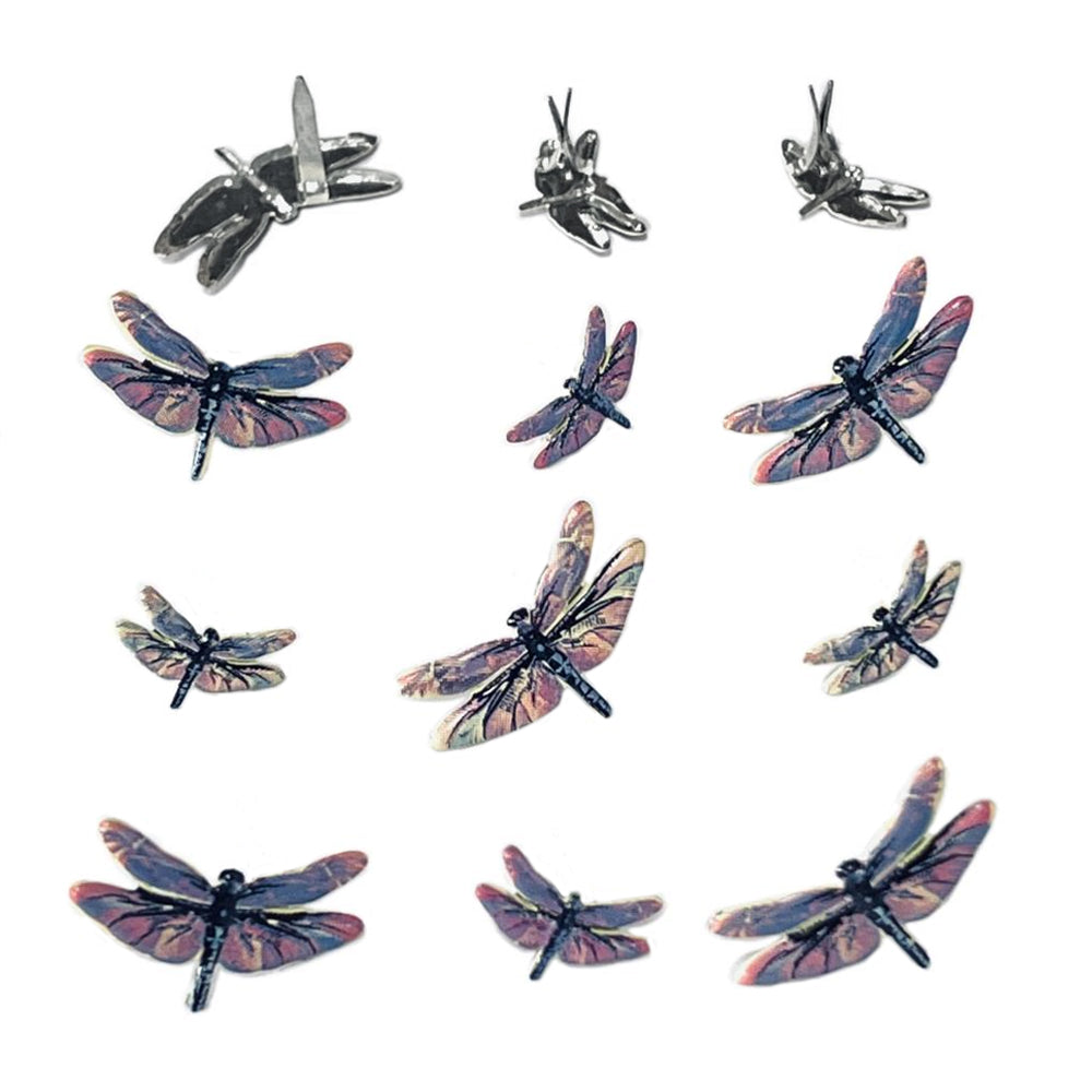 Eyelet Outlet Brads - Dragonflies
