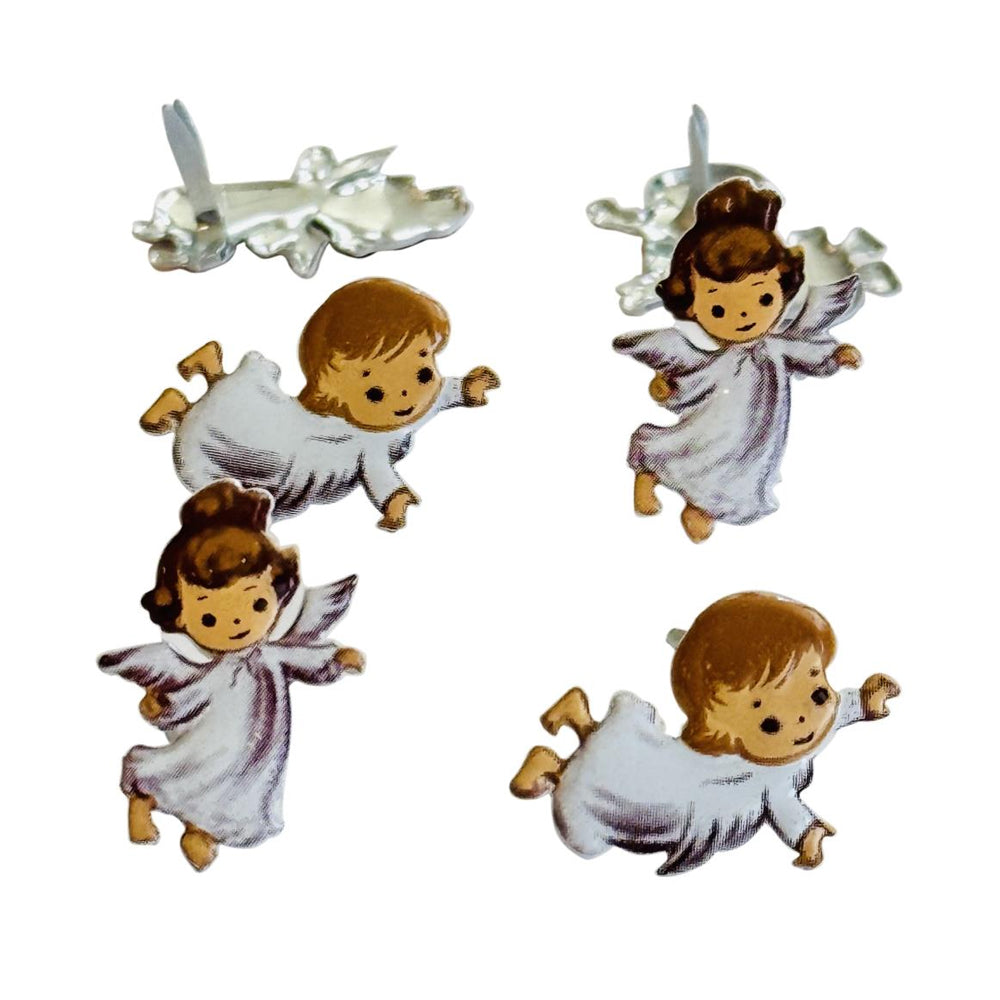 Eyelet Outlet Brads - Vintage Angels