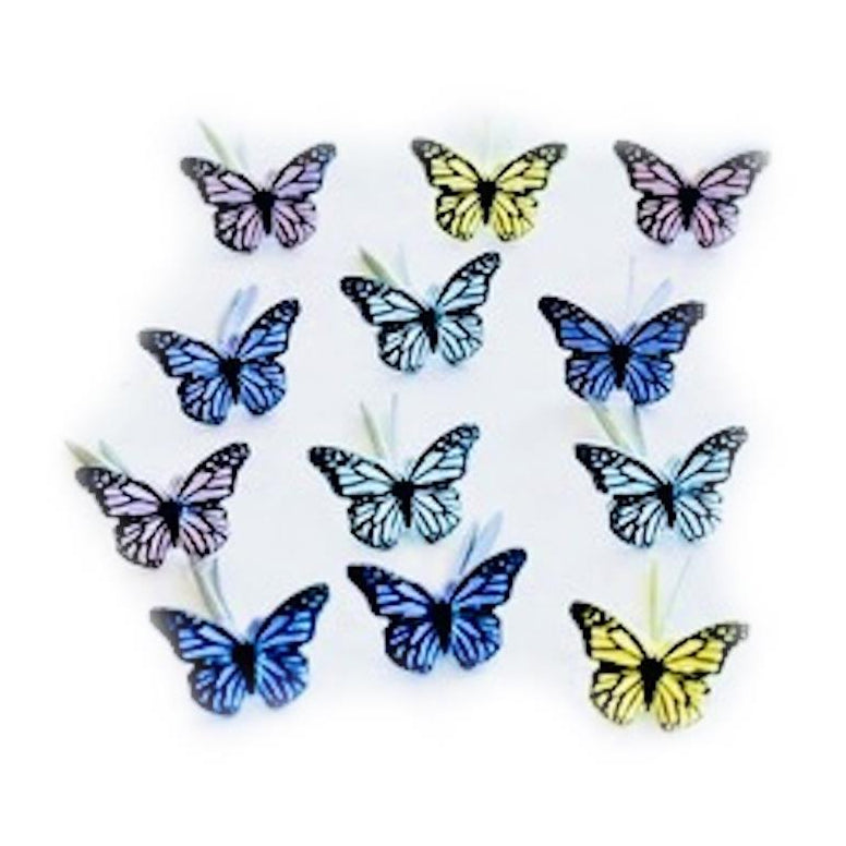 Eyelet Outlet Brads - Mini Butterflies