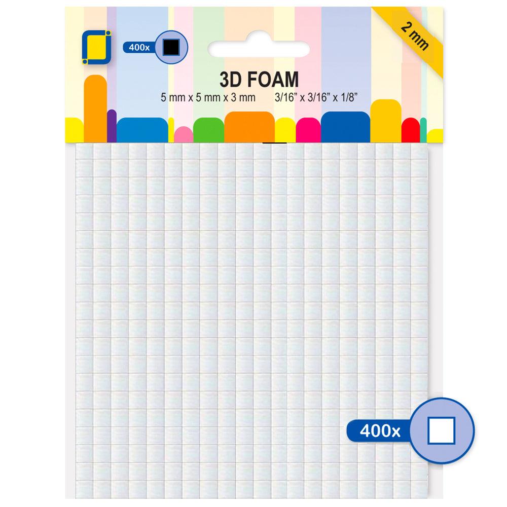 Jeje Products Foam Squares - 2mm Thick Black