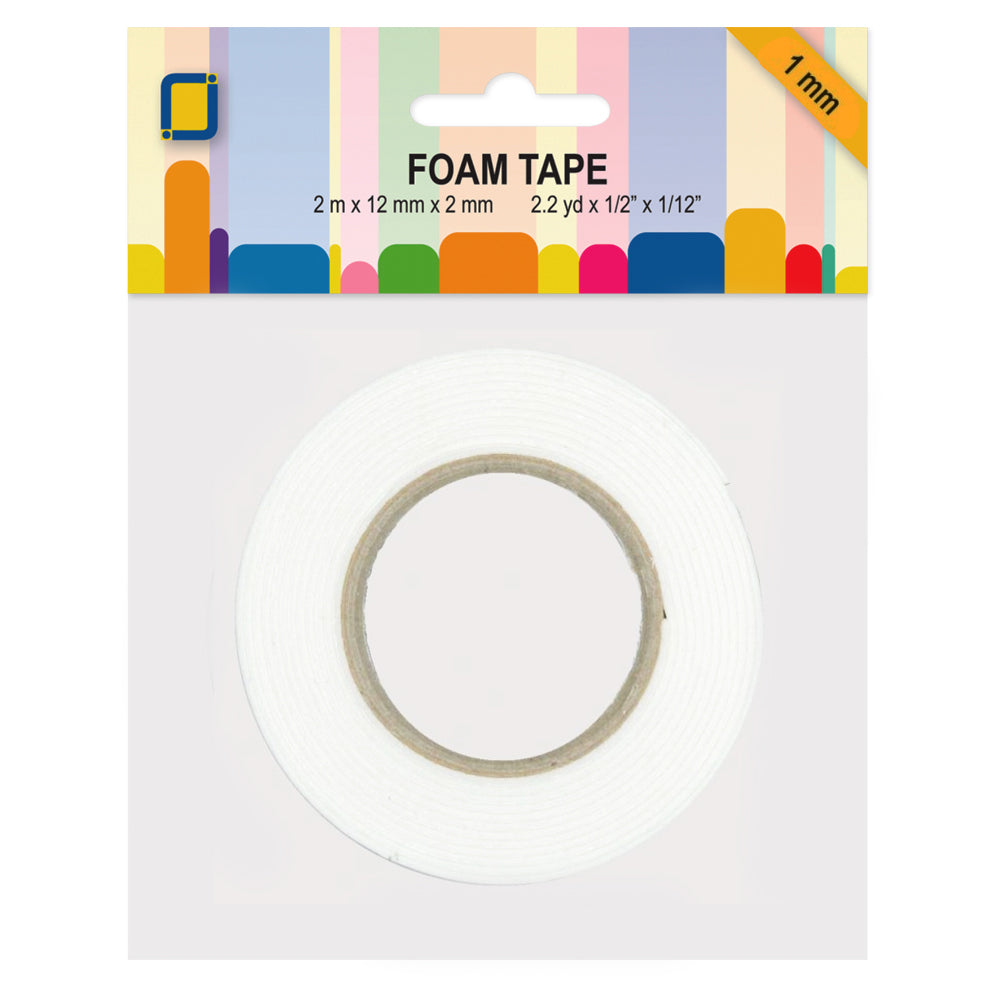 Jeje Products Foam Tape 12mm wide - 1mm Thick