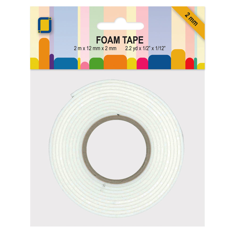 Jeje Products Foam Tape 12mm wide - 2mm Thick