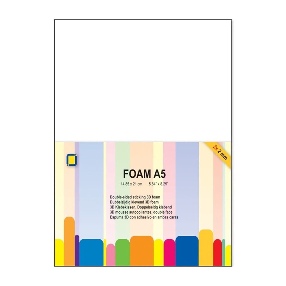 Jeje Products Foam Sheets - 2mm Thick A5