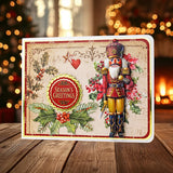 3D Push Out Sheet - Katy Sue - Nutcracker & Holly