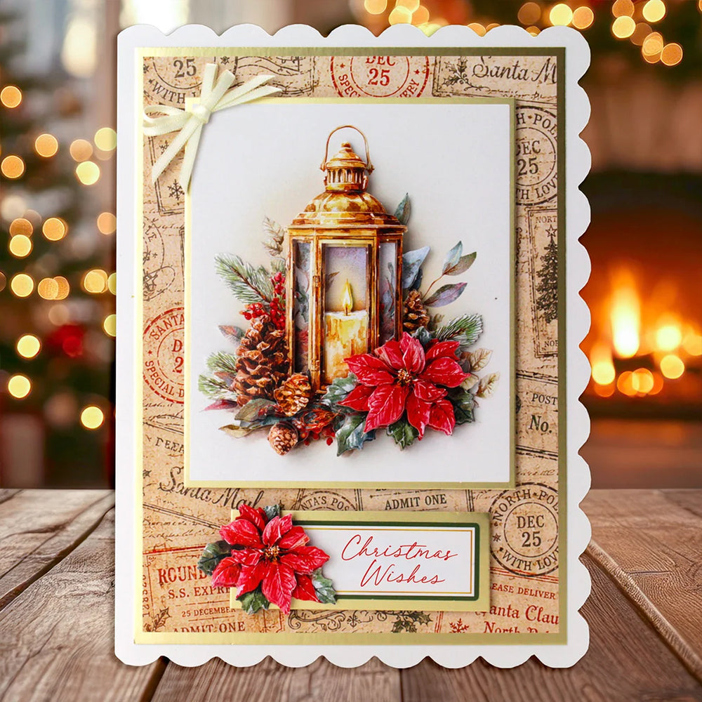 3D Push Out Sheet - Katy Sue - Christmas Lantern