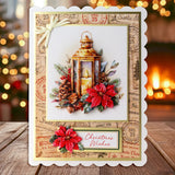 3D Push Out Sheet - Katy Sue - Christmas Lantern