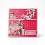 3D Push Out Sheet - Katy Sue - Blush & Bloom Beauty Bag