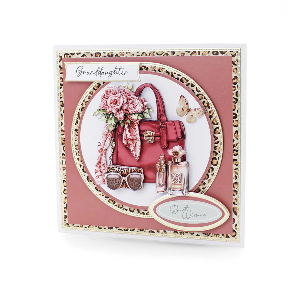 3D Push Out Sheet - Katy Sue - Blush & Bloom Beauty Bag