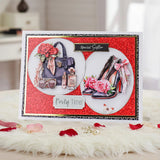 3D Push Out Sheet - Katy Sue - Stilettos in Bloom