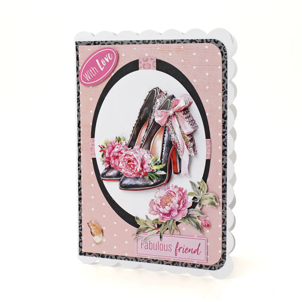 3D Push Out Sheet - Katy Sue - Stilettos in Bloom