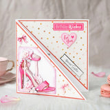 3D Push Out Sheet - Katy Sue - Stilettos in Bloom
