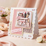 3D Push Out Sheet - Katy Sue - Lavender Luxe Glamour