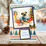 3D Push Out Sheet - Katy Sue - Santa Paws Pack 1 - Two Sheets