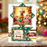 3D Push Out Sheet - Katy Sue - Santa Paws Pack 1 - Two Sheets