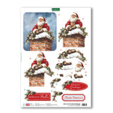 3D Push Out Sheet - Katy Sue - Santa Stop Here - One Sheet