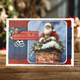 3D Push Out Sheet - Katy Sue - Santa Stop Here - One Sheet
