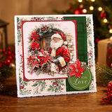 3D Push Out Sheet - Katy Sue - Santa's Seasonal Visit - One Sheet