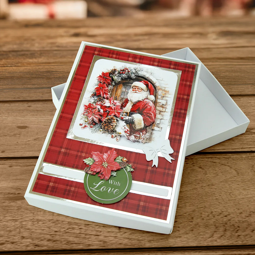 3D Push Out Sheet - Katy Sue - Santa's Seasonal Visit - One Sheet