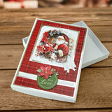 3D Push Out Sheet - Katy Sue - Santa's Seasonal Visit - One Sheet