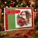 3D Push Out Sheet - Katy Sue - Santa's Winter Welcome - One Sheet