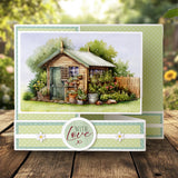 3D Push Out Sheet - Katy Sue - Garden Room Retreat - One Sheet