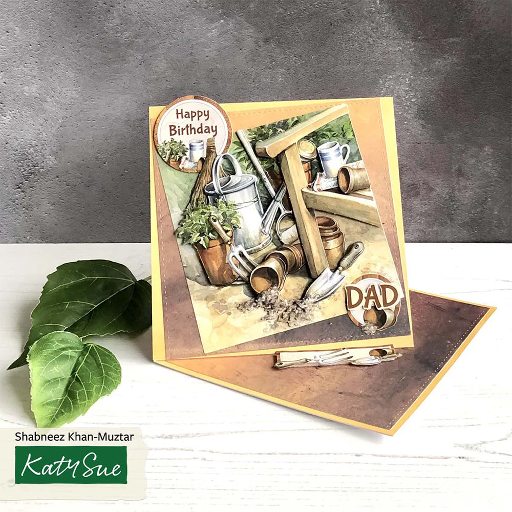 3D Push Out Sheet - Katy Sue - Gardener's Corner - One Sheet