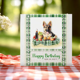 3D Push Out Sheet - Katy Sue - Picnic Pups Pack 2 - Two Sheets