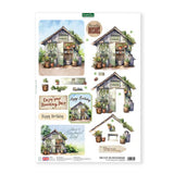 3D Push Out Sheet - Katy Sue - Potting Shed - One Sheet