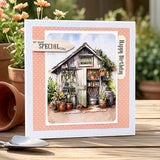 3D Push Out Sheet - Katy Sue - Potting Shed - One Sheet