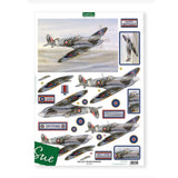 3D Push Out Sheet - Katy Sue - Spitfire - One Sheet