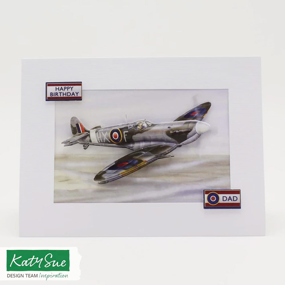 3D Push Out Sheet - Katy Sue - Spitfire - One Sheet