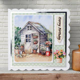3D Push Out Sheet - Katy Sue - Summer Shed - One Sheet
