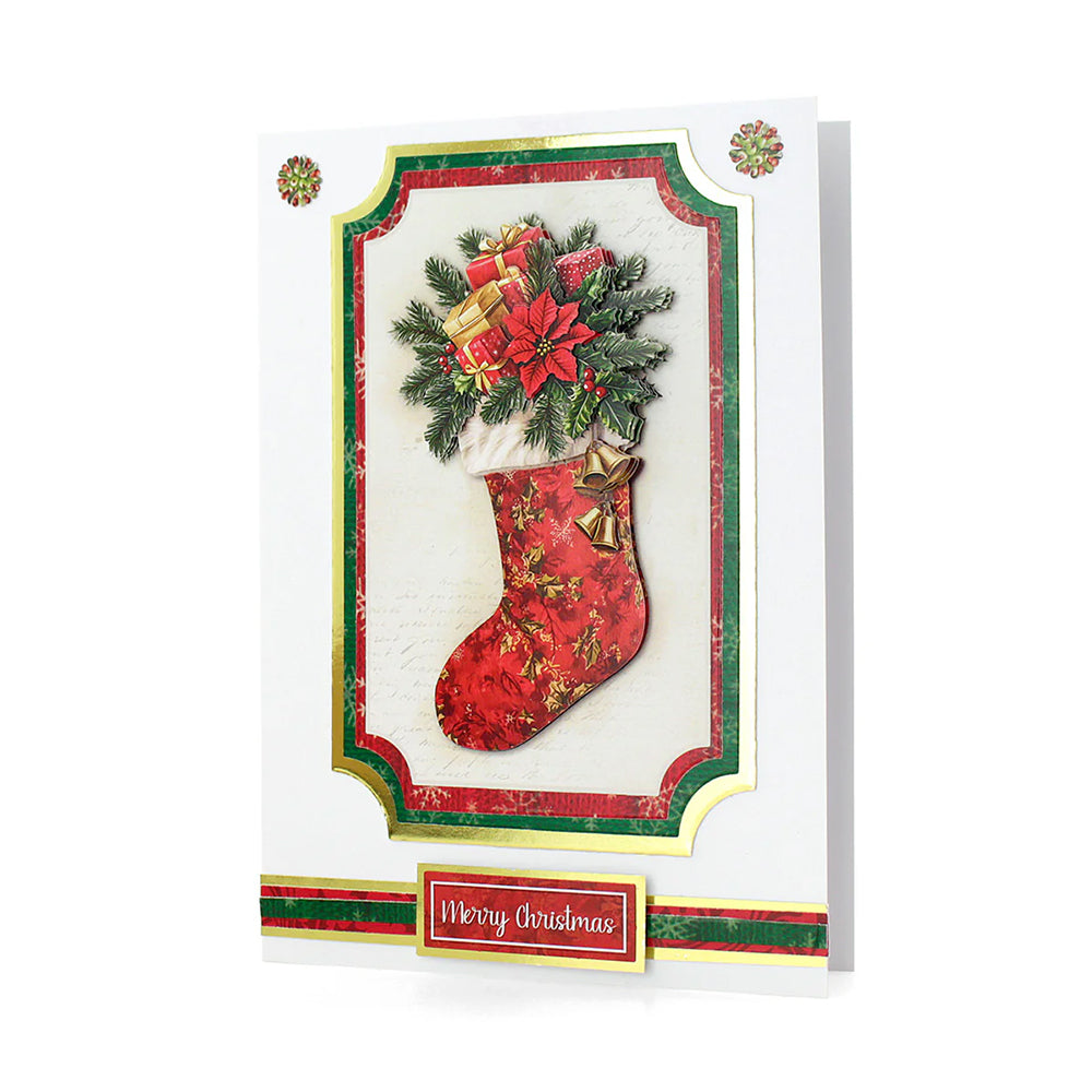 3D Push Out Sheet - Katy Sue - Christmas Stockings - One Sheet