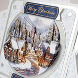 3D Push Out Sheet - Katy Sue - Christmas Bauble - Christmas Village - One Sheet