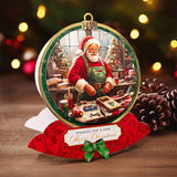 3D Push Out Sheet - Katy Sue - Christmas Bauble - Santa's Workshop - One Sheet