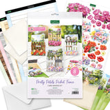 Katy Sue Cardmaking Kit - Pretty Petals Picket Fence