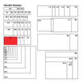 L22 Vue Stamp - Custom Handle Stamp 30 x 50mm