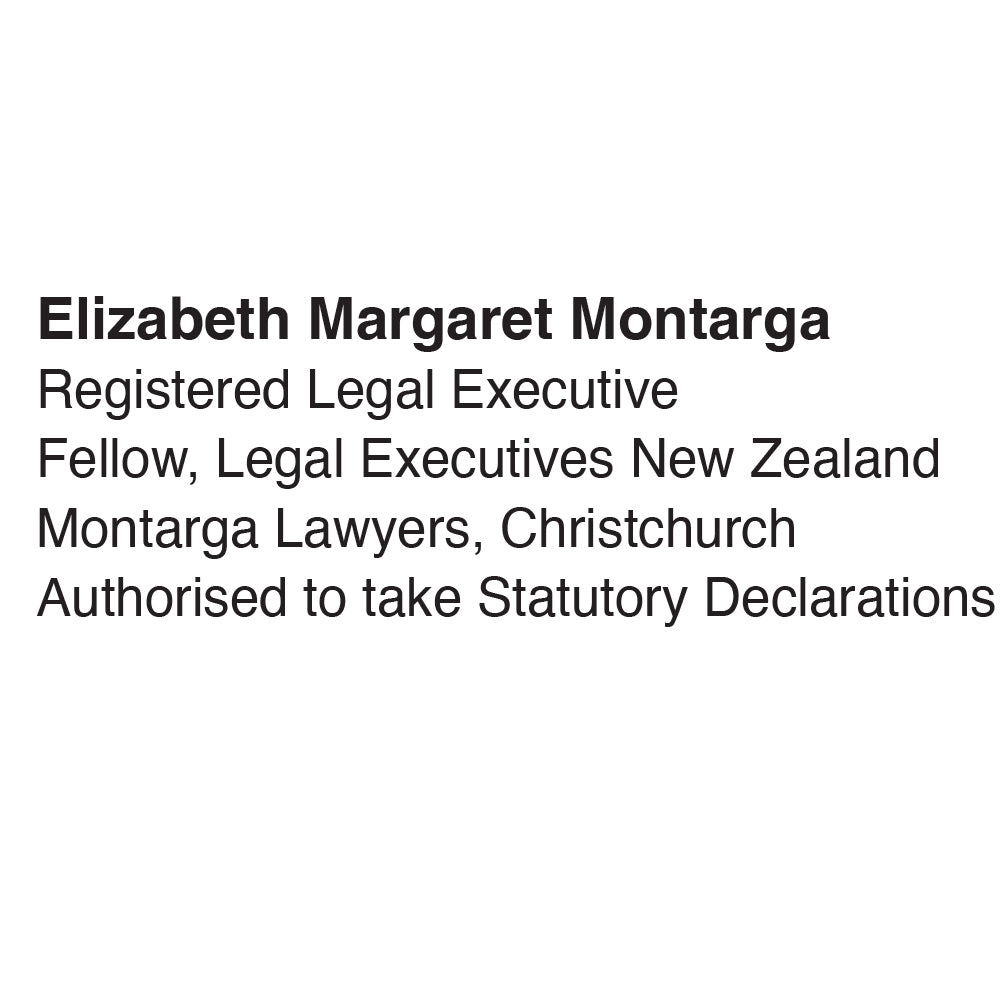 Lawyer Statutory Declarations Stamp 4913